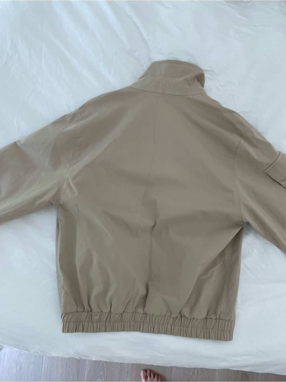 Djerf Avenue Oversized Jacket, Sand Color, Size M - Picture 3 of 7